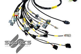 Rywire Honda K-Series (w/Syvecs S7 ECU) Eng Harness w/OBD2 Alt/EV14 Inj/AEM IAT & MAP (Adapter Req)